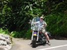 mit der Harley auf der Hana Road